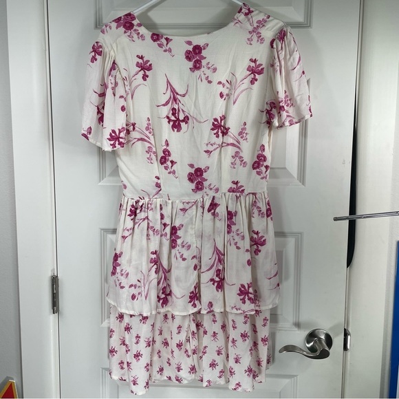 COCO + JAIMESON FLORAL JUNIORS DRESS SIZE M - Picture 7 of 11